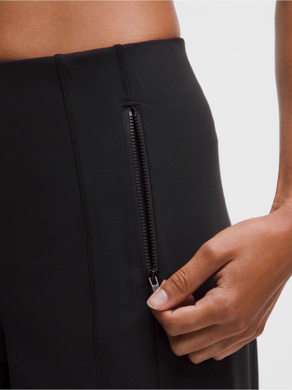 Lululemon Define High-Rise Wide-Leg Pant Luon - NWT - Med - Black - Picture 6 of 12